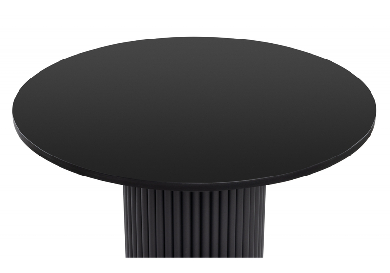 Стол деревянный, Барел 110 черный / черный