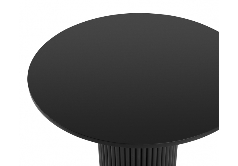 Стол деревянный, Барел 110 черный / черный