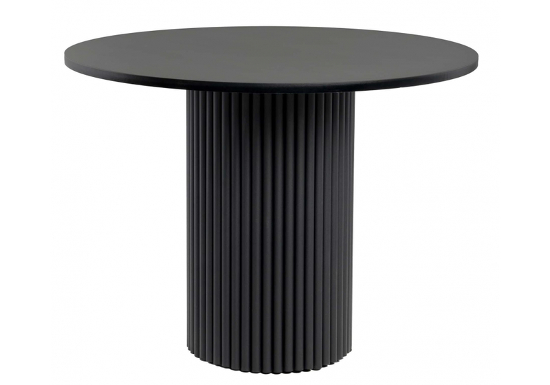 Стол деревянный, Барел 100 черный / черный