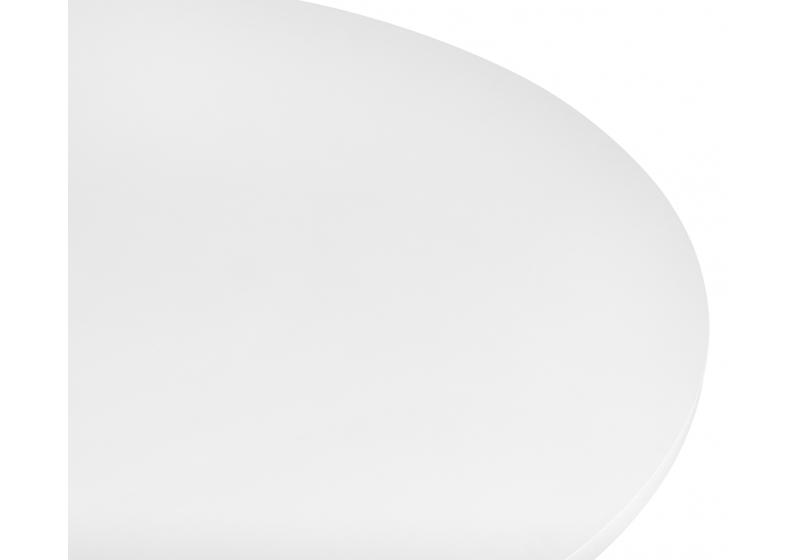 Стол деревянный, Барел 100 белый / золото