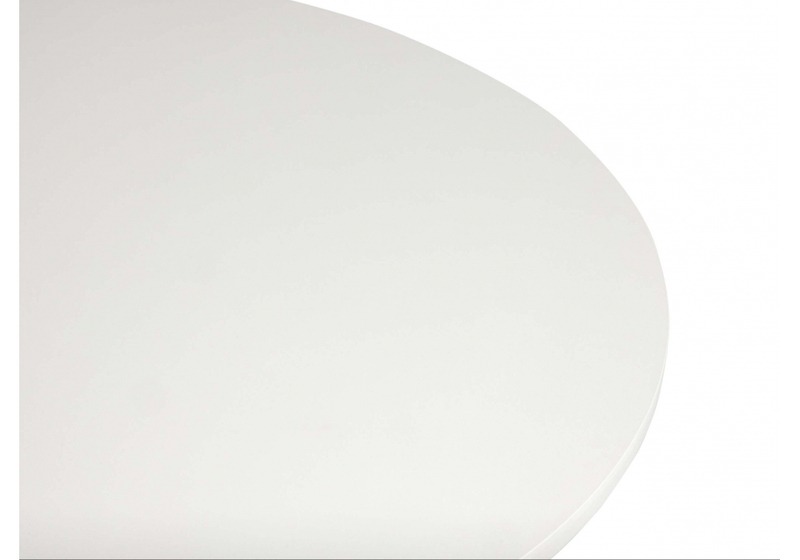 Стол деревянный, Барел 110 белый / золото