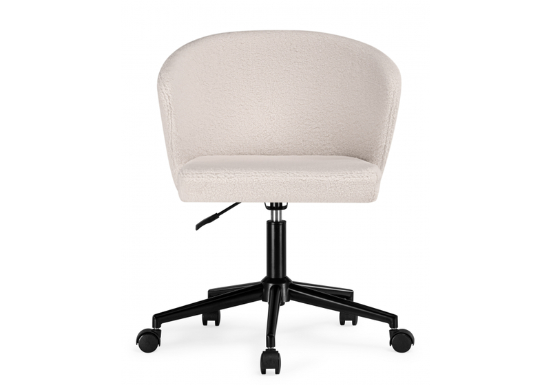 Офисное кресло, Lika white teddy / black
