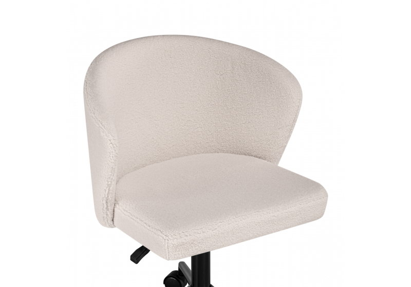 Офисное кресло, Lika white teddy / black