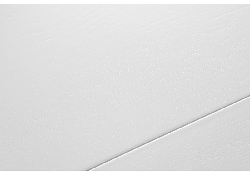 Стол деревянный, Эритрин овальный белый