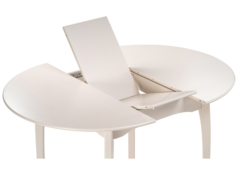 Стол деревянный, Распи круглый бежевый