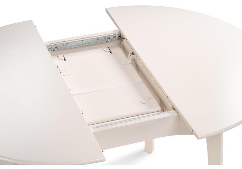 Стол деревянный, Распи круглый бежевый