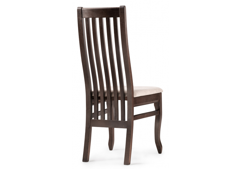 Стул деревянный, Арлет ткань Tenerife latte / венге коричневый