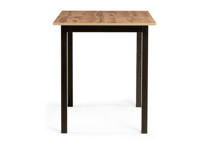 Стол деревянный, Аркон 110(130)х68х75 дуб вотан / черный