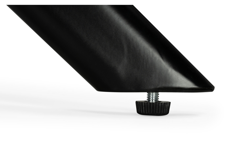 Стул на металлокаркасе, Atlanta beige / black крутящийся