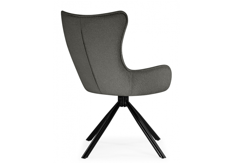 Стул на металлокаркасе, Chicago light gray / black