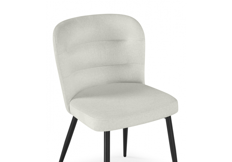 Стул на металлокаркасе, Kilian light beige / black