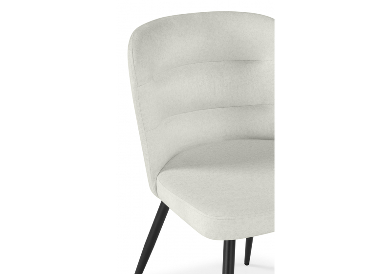 Стул на металлокаркасе, Kilian light beige / black