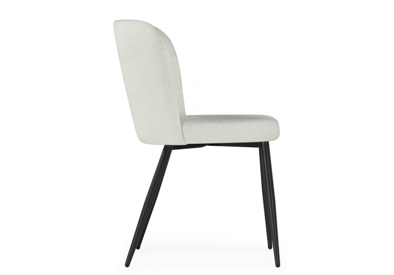 Стул на металлокаркасе, Kilian light beige / black