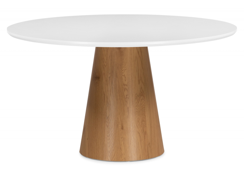 Стол деревянный, Huge 120х75 white / brown