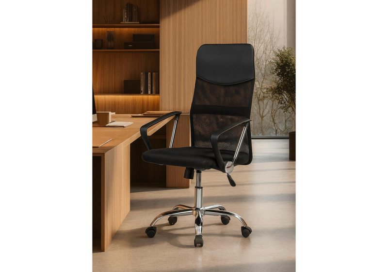 Компьютерное кресло, Arano 1 black / chrome