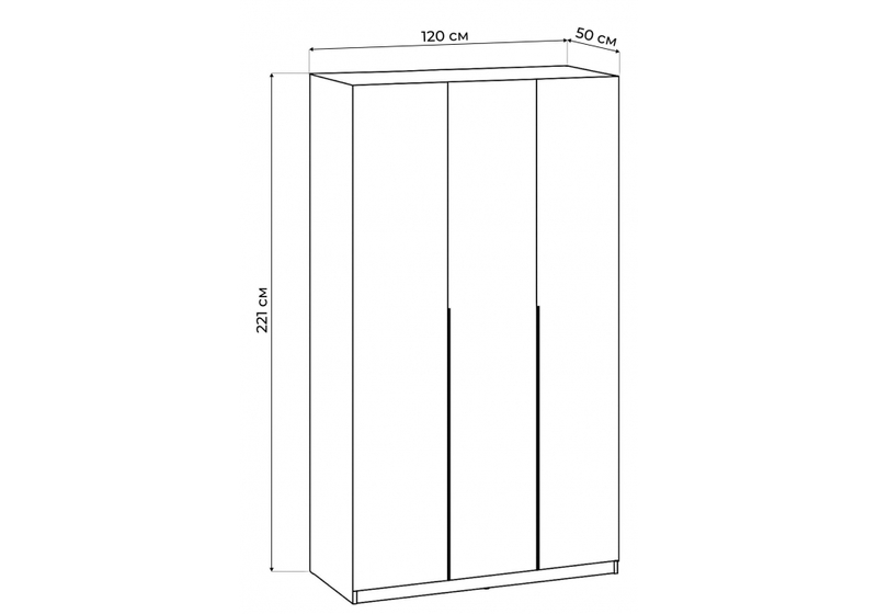 Шкаф, Даиго 1200 меланж