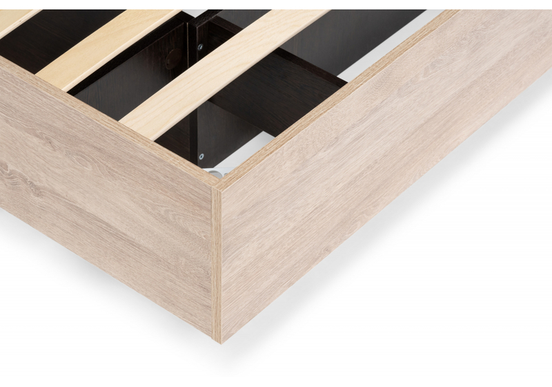 Кровать, Магантия 140х200 сПМ парящая дуб баррик