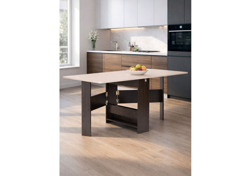 Стол деревянный, Клотилд венге / дуб молочный