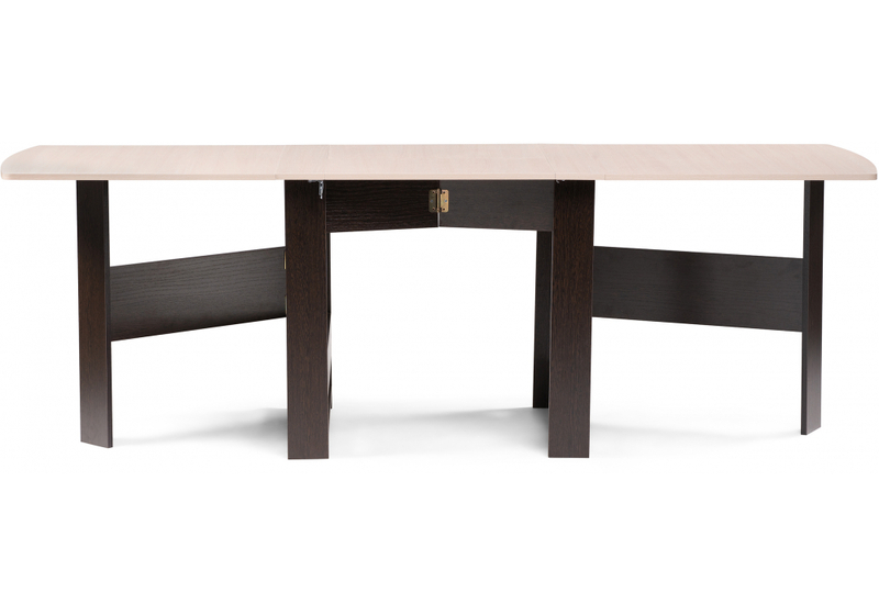 Стол деревянный, Клотилд венге / дуб молочный