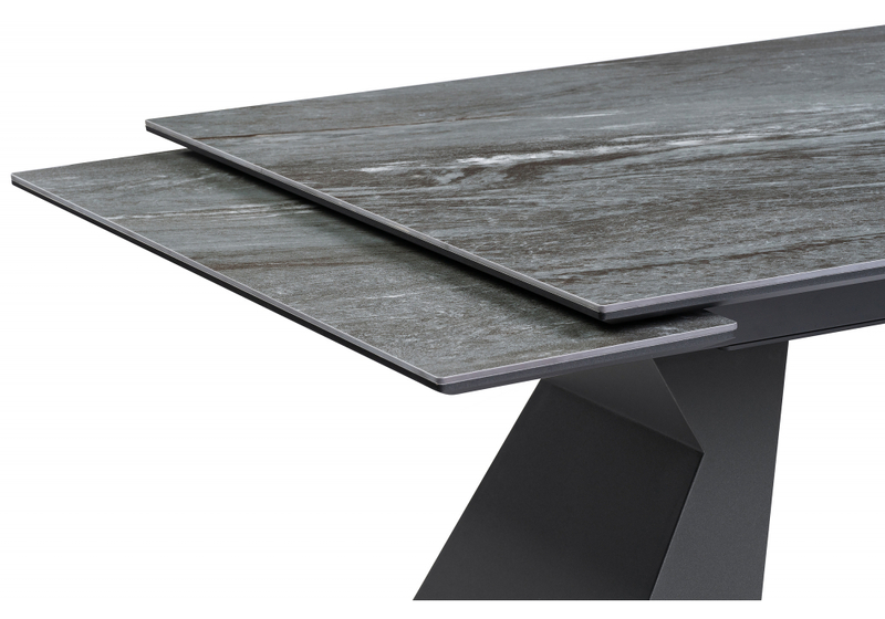 Керамический стол, Денхольм 240(300)х100х75 mosco nero matt / черный