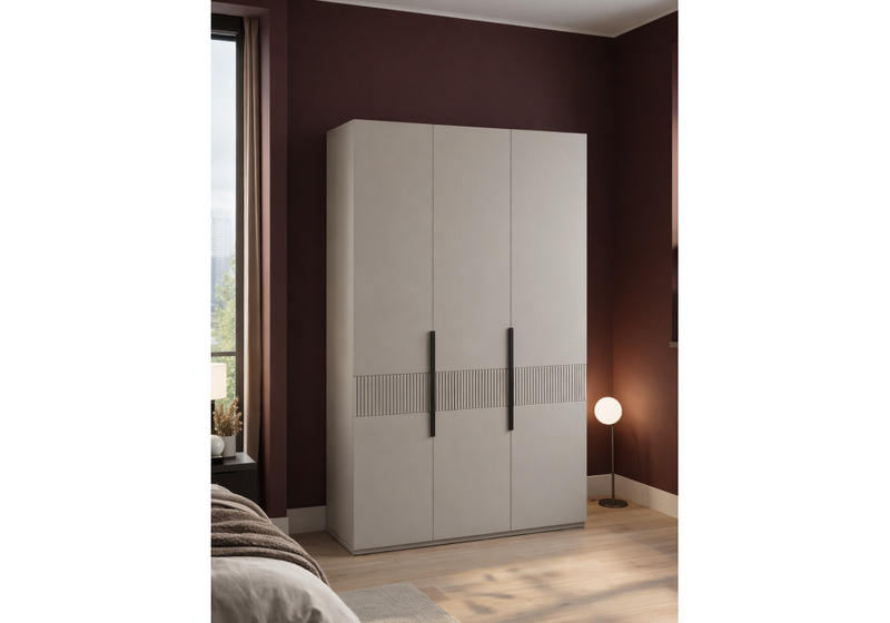 Шкаф, Ника бежевый мат-05 / кашемир