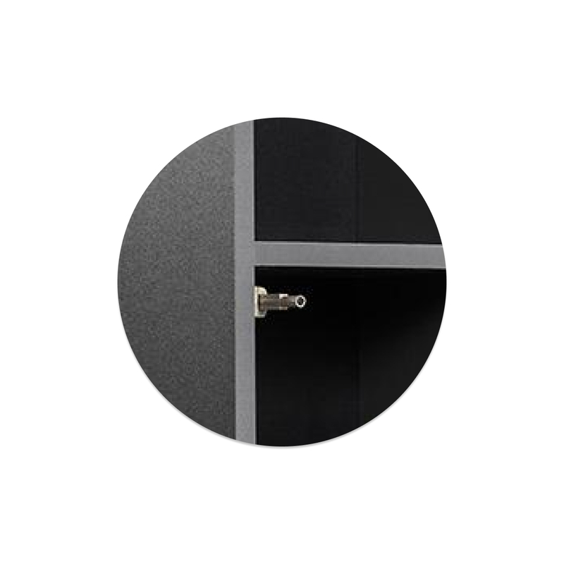 Шкаф, Сейдиль 16.313 антрацит / веллюто капучино