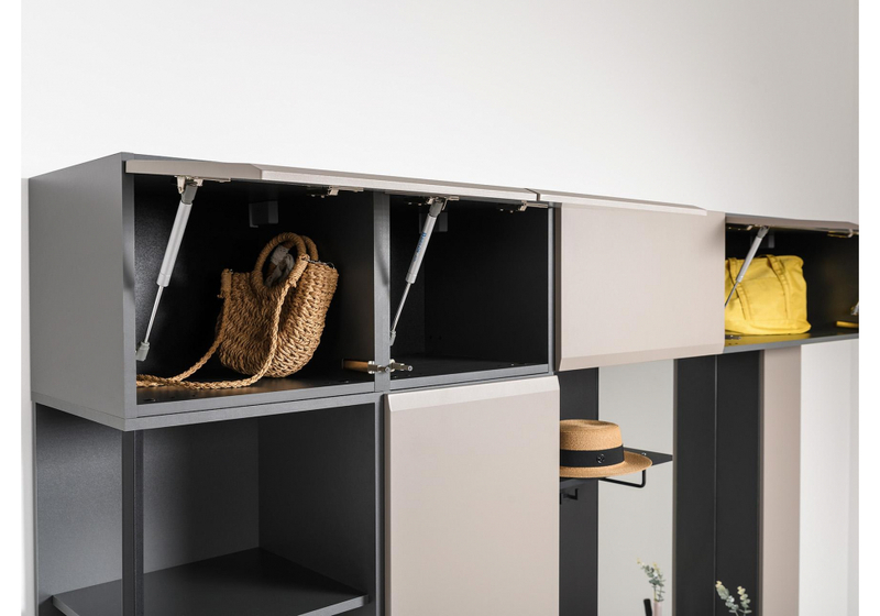 Прихожая, Сейдиль 16.314.04 антрацит / веллюто капучино