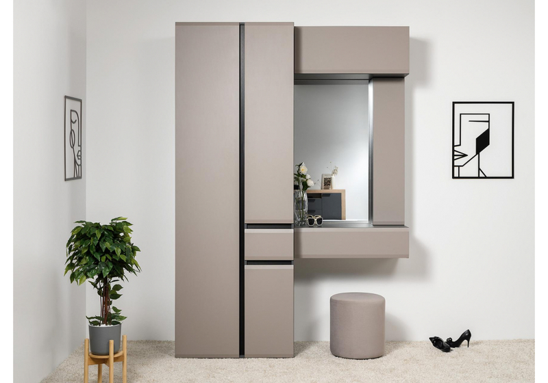 Прихожая, Сейдиль 16.314.02 антрацит / веллюто капучино