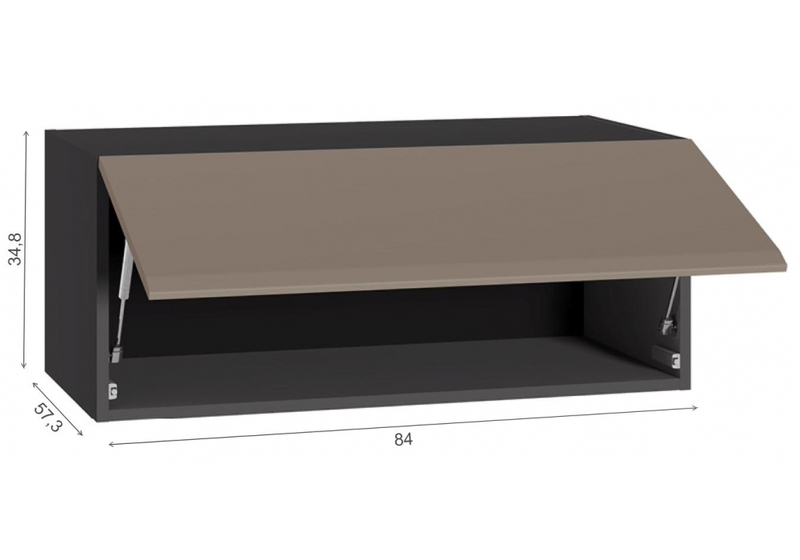 Прихожая, Сейдиль 16.314.01 антрацит / веллюто капучино