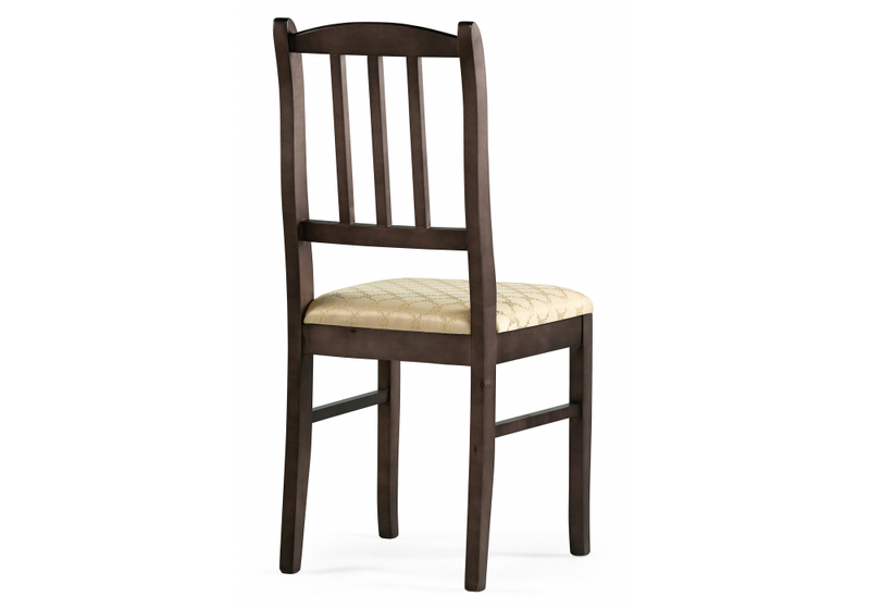 Стул деревянный, Муриел орех / андрис бежевый