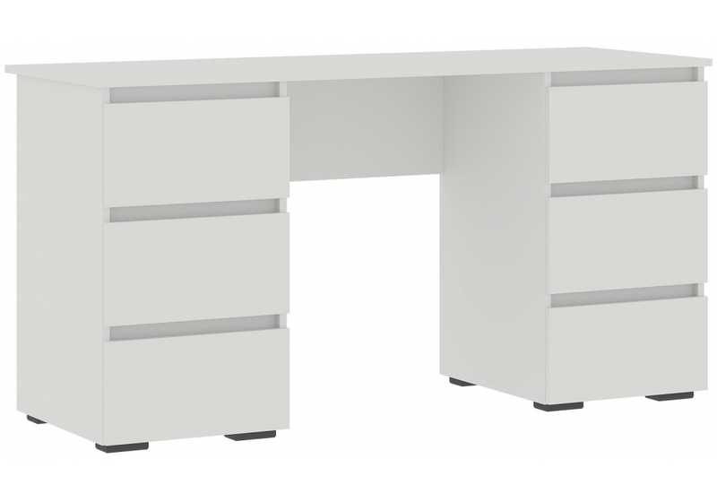 Компьютерный стол, Элла ПС 02 белый / белый