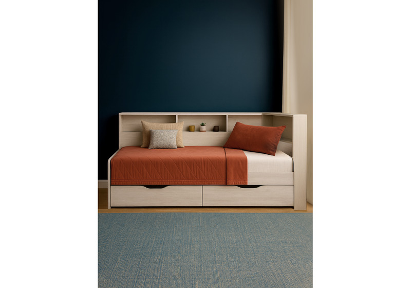 Кровать, Амер 190х80 анкор светлый