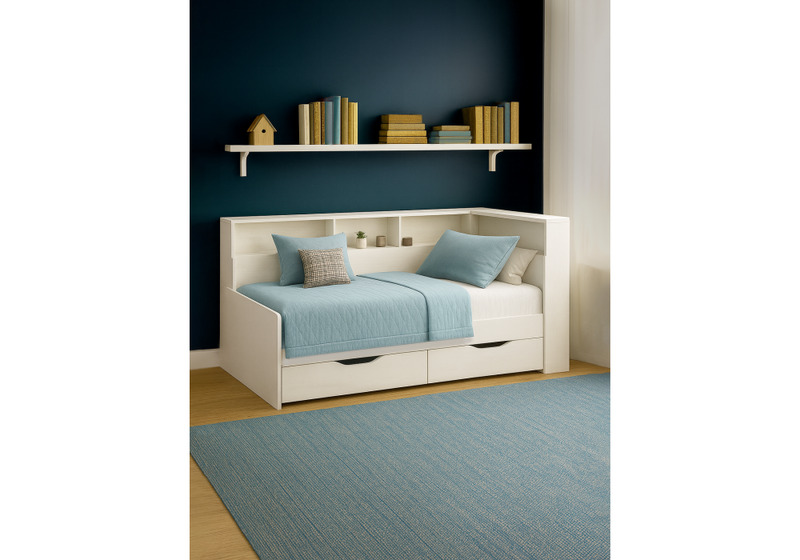 Кровать, Амер 190х80 белая