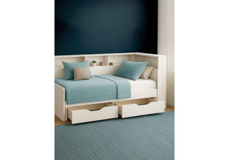 Кровать, Амер 190х80 белая