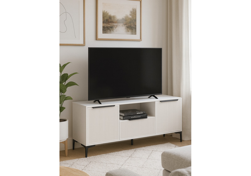 ТВ-тумба, Иадама белый / белый глянец