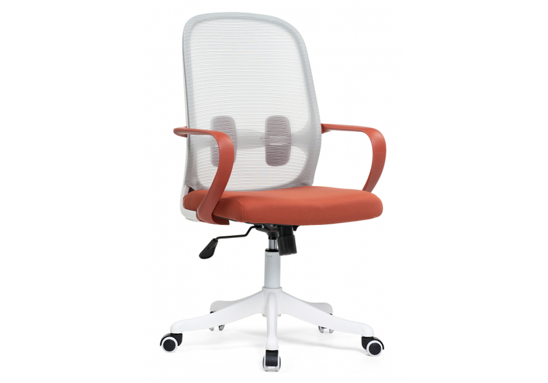 Компьютерное кресло, Bust gray / red / white