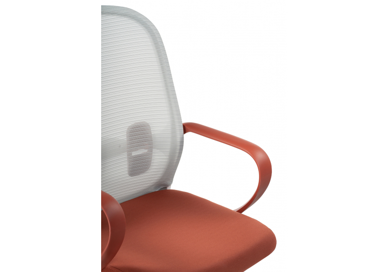 Компьютерное кресло, Bust gray / red / white