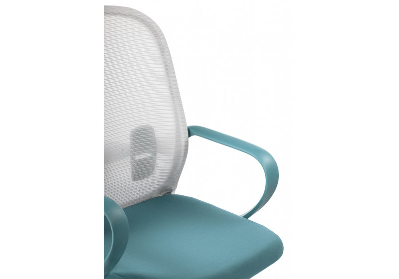 Компьютерное кресло, Bust gray / blue / white