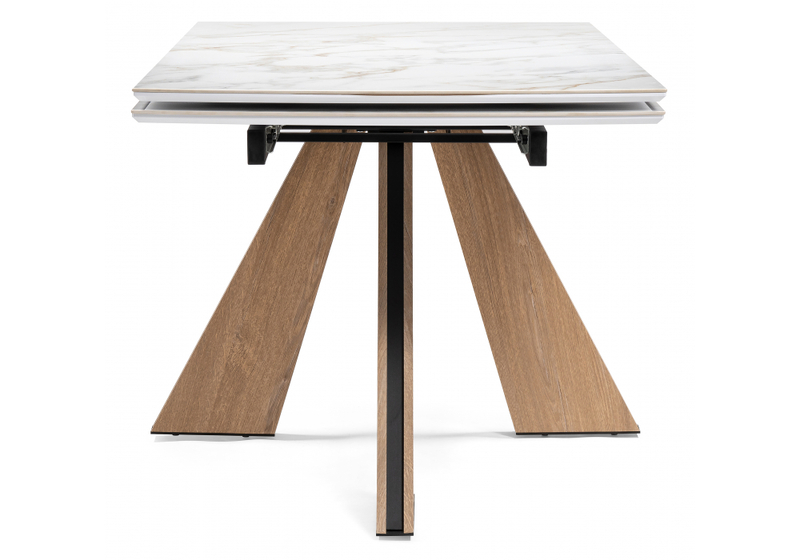 Керамический стол, Шаннон 180(240)х90х79 carla larkinm / дуб монтана