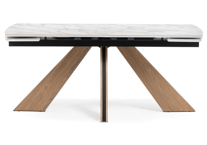 Керамический стол, Шаннон 180(240)х90х79 carla larkinm / дуб монтана