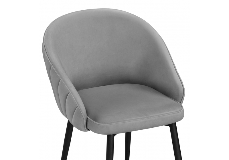 Стул на металлокаркасе, Сутгайн MR-11 / черный