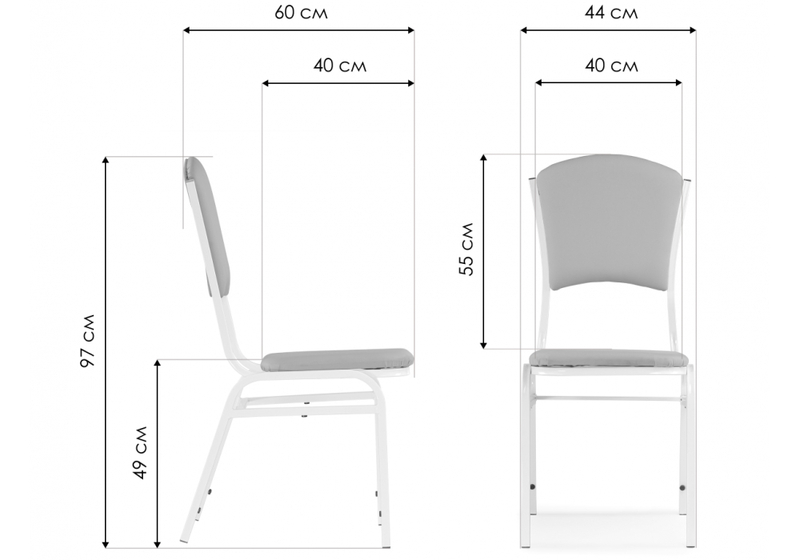 Стул на металлокаркасе, Арналд зеленый / золотой