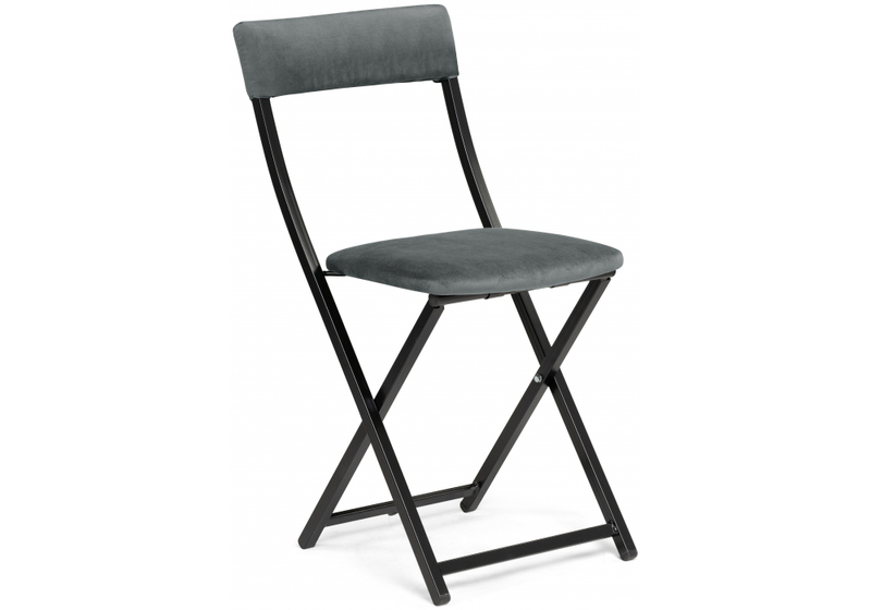 Стул на металлокаркасе, Elevis темно-серый / черный