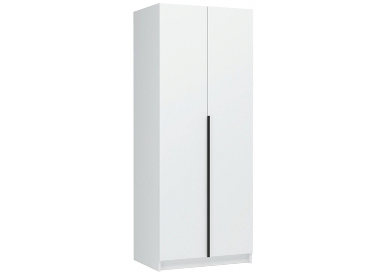 Шкаф, Широн 800 белый / белый