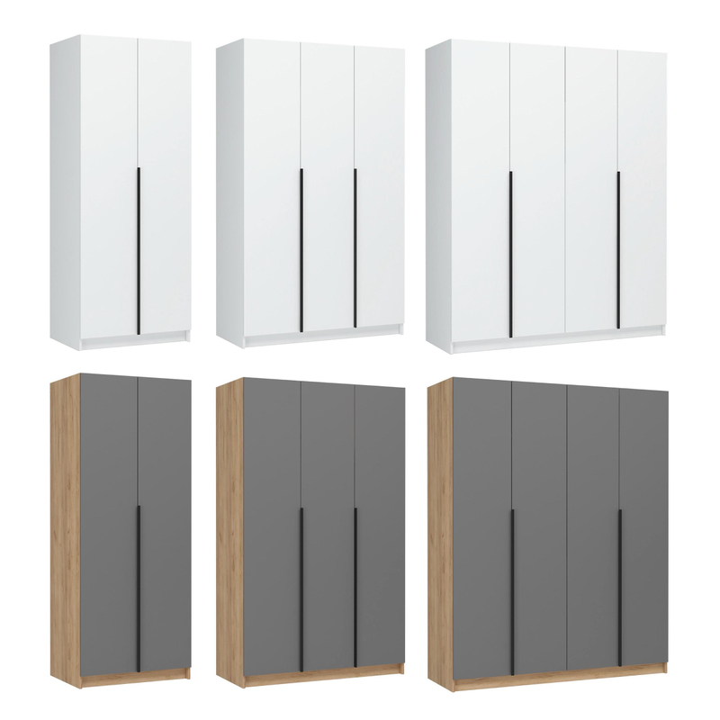 Шкаф, Широн 1600 белый / белый