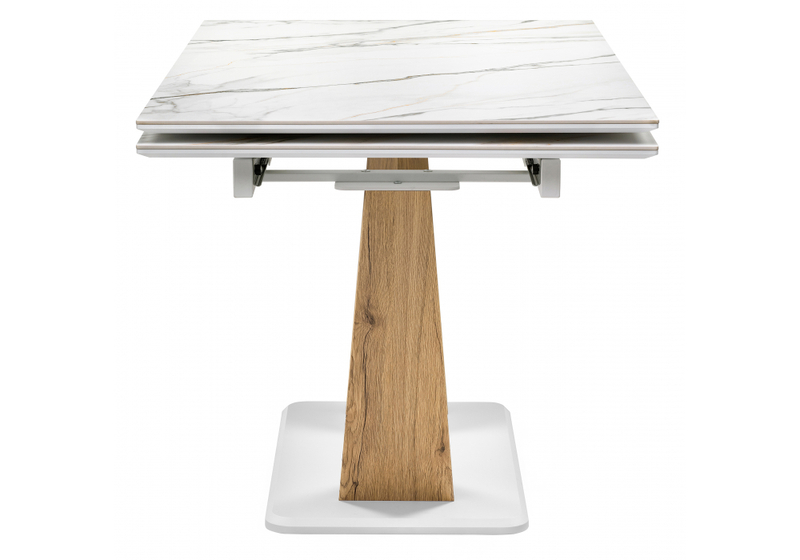 Керамический стол, Кели 140(200)х80х76 белый