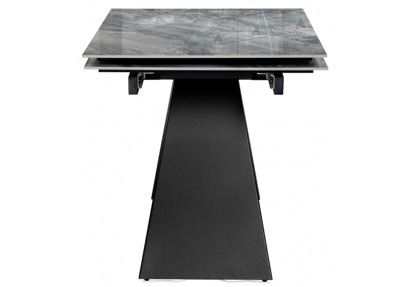 Керамический стол, Хорсборо 140(200)х80х79 оробико / черный