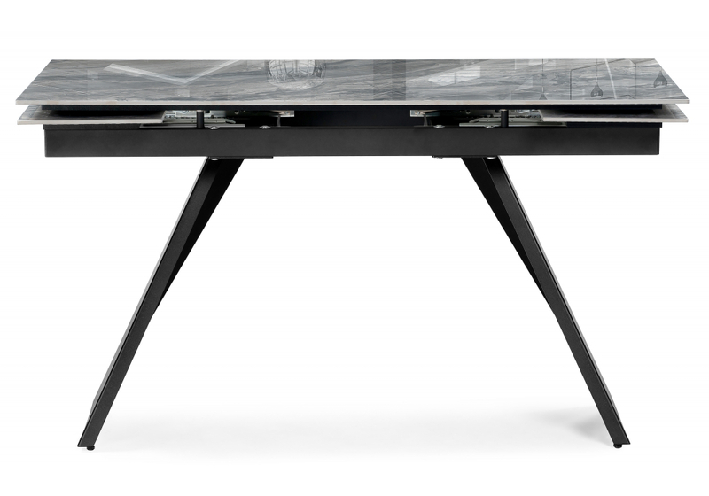 Керамический стол, Хорсборо 140(200)х80х79 оробико / черный