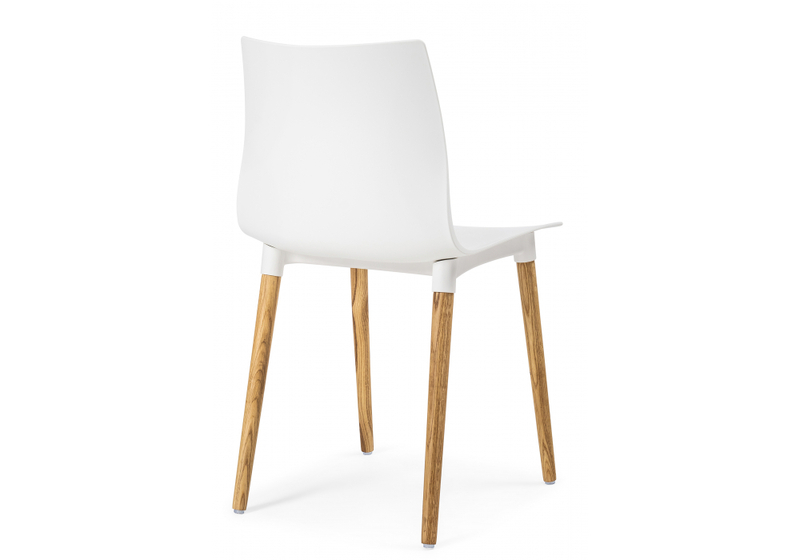 Пластиковый стул, Кобе белый