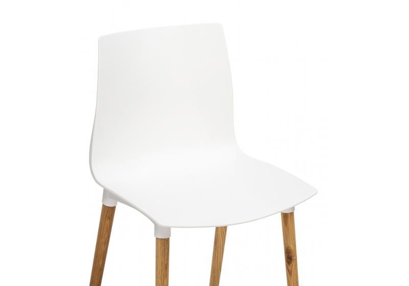 Пластиковый стул, Кобе 2 шт белый